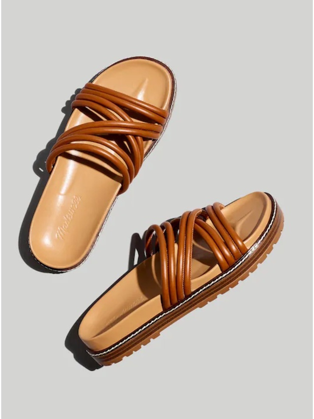 Madewell The Charley Strappy Slide Sandal - US Women’s 11 (fit like a 10)